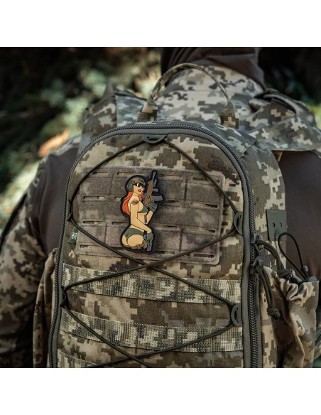M-TAC Tactical Girl 4 PVC Patch (various colors)