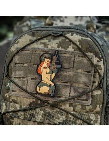 M-TAC Tactical Girl 4 PVC Patch (various colors)