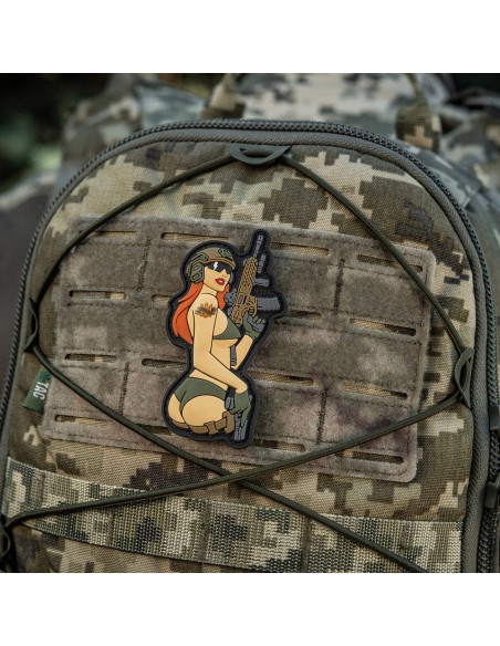M-TAC Tactical Girl 4 PVC Patch (various colors)
