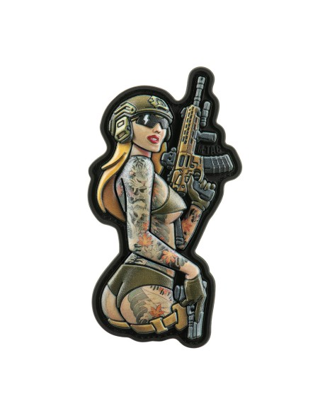 M-TAC Tactical Girl 4 PVC Patch (various colors)
