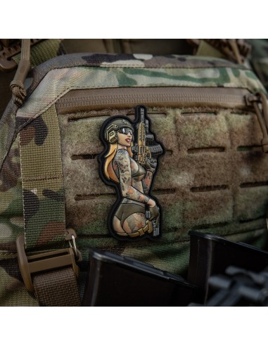 M-TAC Tactical Girl 4 PVC Patch (various colors)