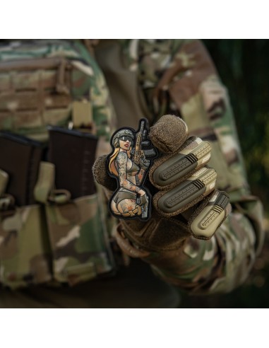 M-TAC Tactical Girl 4 PVC Patch (various colors)
