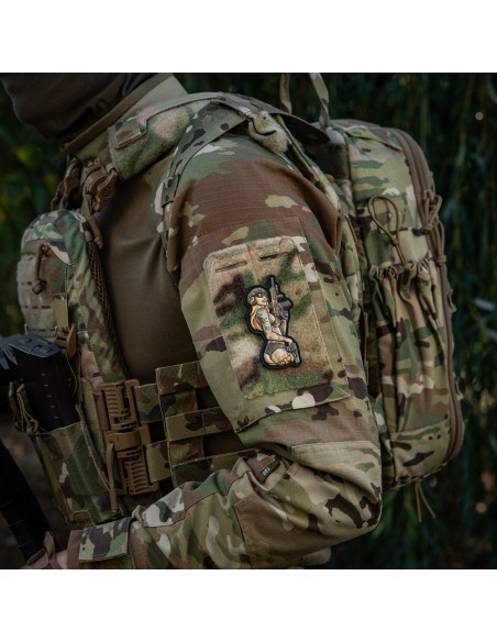 M-TAC Tactical Girl 4 PVC Patch (various colors)