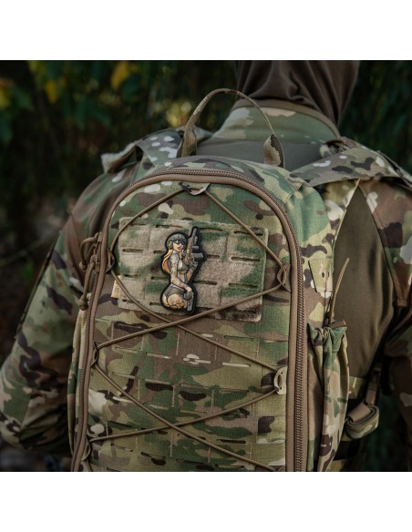 M-TAC Tactical Girl 4 PVC Patch (various colors)