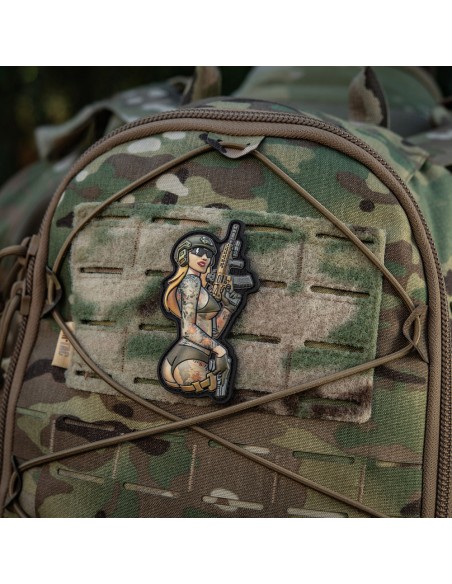 M-TAC Tactical Girl 4 PVC Patch (various colors)