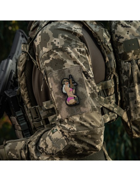 M-TAC Tactical Girl 4 PVC Patch (various colors)