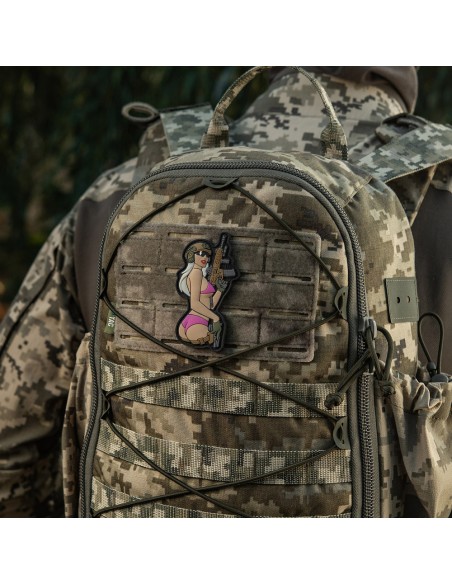 M-TAC Tactical Girl 4 PVC Patch (various colors)
