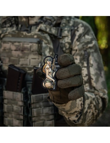 M-TAC Tactical Girl 4 PVC Patch (various colors)