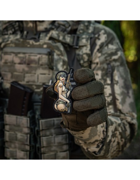 M-TAC Tactical Girl 4 PVC Patch (various colors)