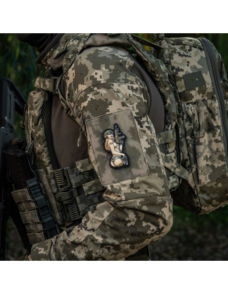 M-TAC Tactical Girl 4 PVC Patch (various colors)