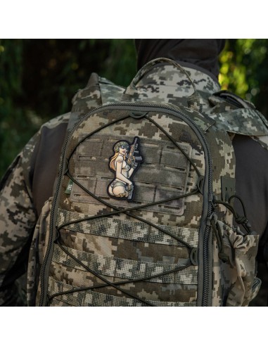 M-TAC Tactical Girl 4 PVC Patch (various colors)