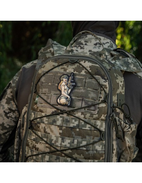 M-TAC Tactical Girl 4 PVC Patch (various colors)