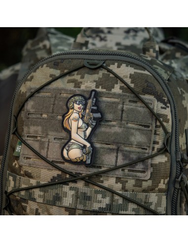 M-TAC Tactical Girl 4 PVC Patch (various colors)