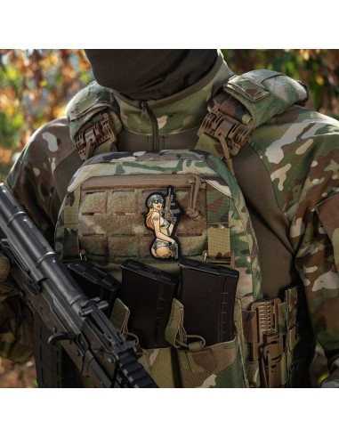 M-TAC Tactical Girl 4 PVC Patch (various colors)
