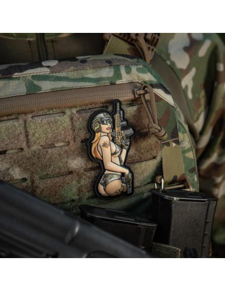 M-TAC Tactical Girl 4 PVC Patch (various colors)