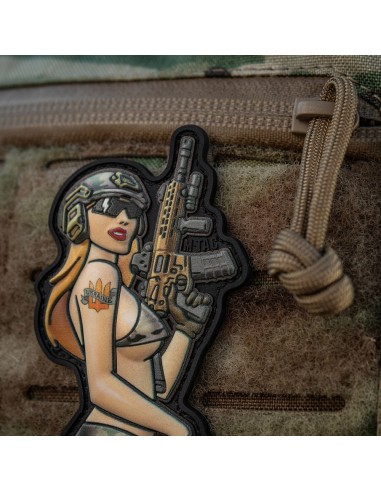 M-TAC Tactical Girl 4 PVC Patch (various colors)