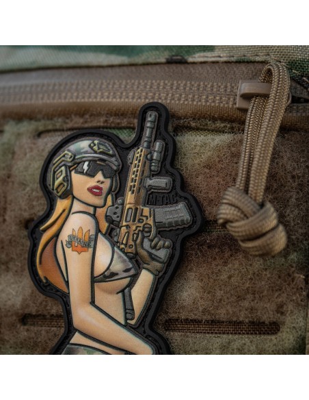 M-TAC Tactical Girl 4 PVC Patch (various colors)