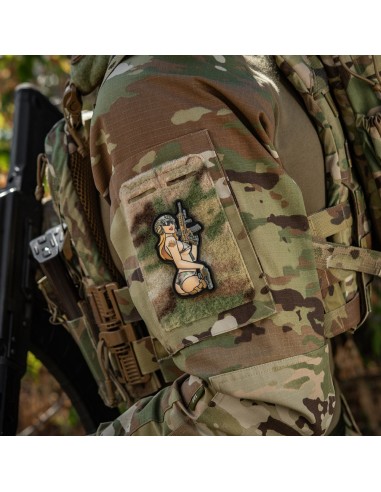 M-TAC Tactical Girl 4 PVC Patch (various colors)