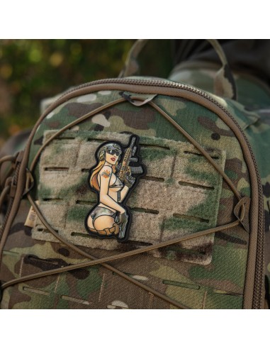 M-TAC Tactical Girl 4 PVC Patch (various colors)