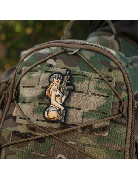 M-TAC Tactical Girl 4 PVC Patch (various colors)