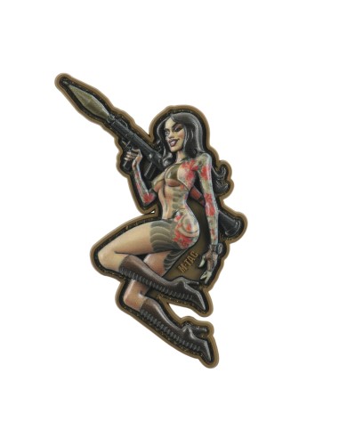 M-TAC Tactical Girl 9 RPG PVC Embleem