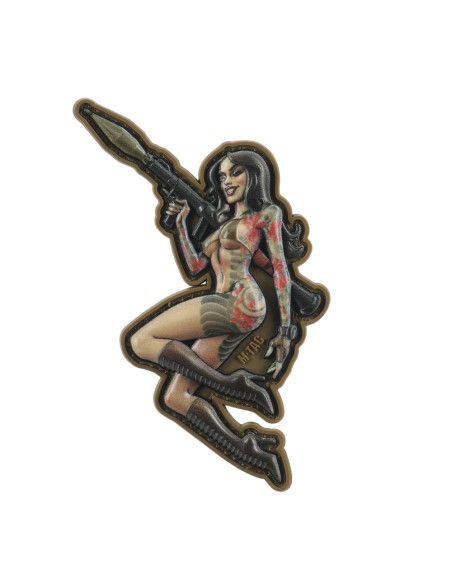 M-TAC Tactical Girl 9 RPG PVC Embleem