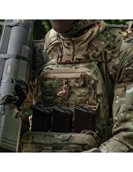 M-TAC Tactical Girl 9 RPG PVC Embleem