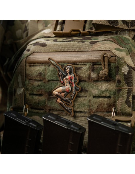 M-TAC Tactical Girl 9 RPG PVC Embleem