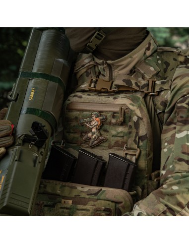 M-TAC Tactical Girl 10 PVC Embleem Skandinavik