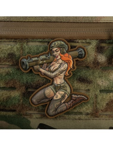 M-TAC Tactical Girl 10 PVC Embleem Skandinavik