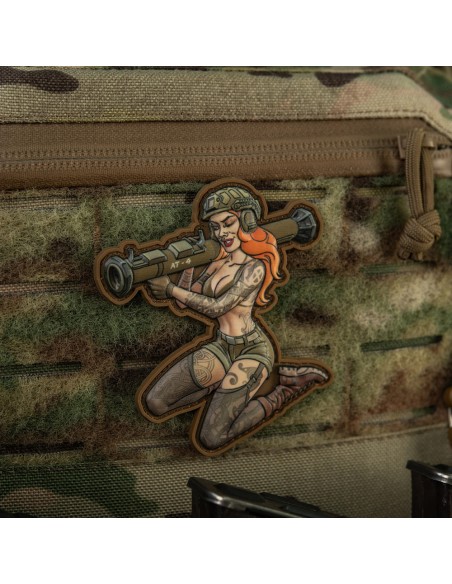 M-TAC Tactical Girl 10 PVC Embleem Skandinavik