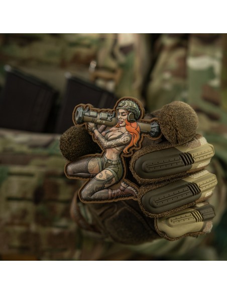 M-TAC Tactical Girl 10 PVC Embleem Skandinavik