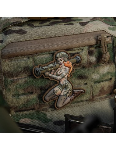 M-TAC Tactical Girl 10 PVC Embleem Skandinavik