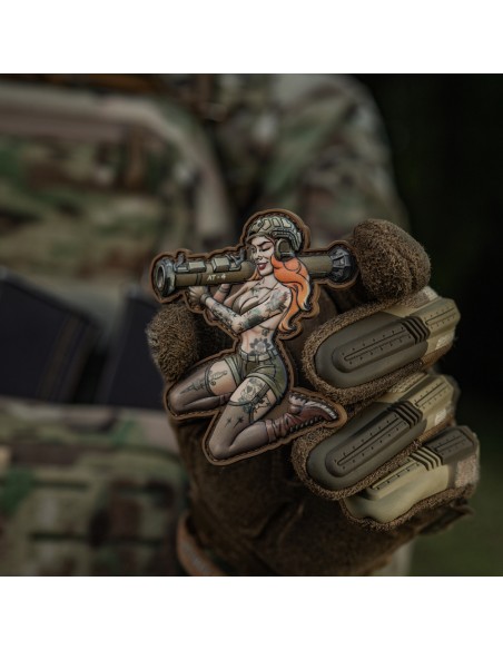 M-TAC Tactical Girl 10 PVC Embleem Skandinavik