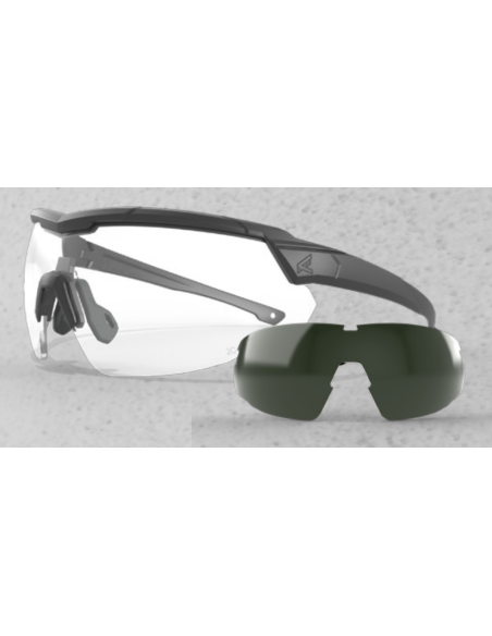EDGE Rolling Thunder Tactical Goggles Kit (Clear + Dark Lens)
