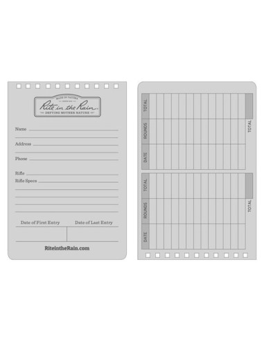 Rite in The Rain NO.D746 DOPE Logbook