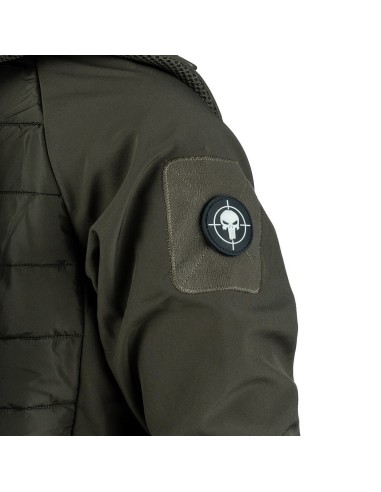 Punisher sight PVC Embleem (must/helendab pimedas)