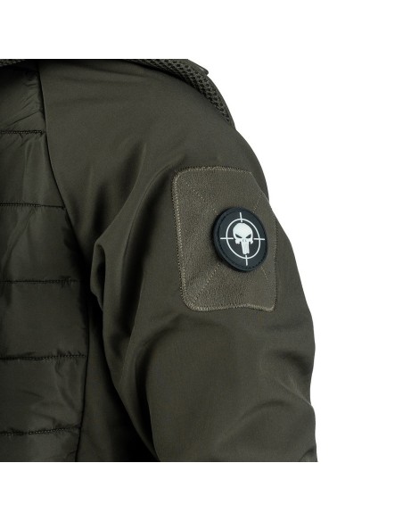 Punisher sight PVC Rubber Patch (black/glows in the dark)