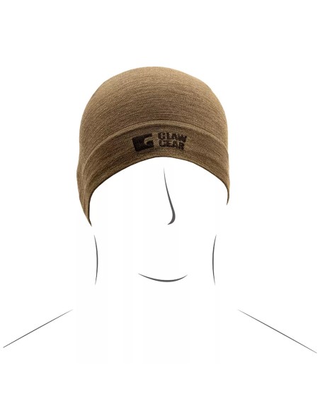 Clawgear Merino Seamless Beanie (olive green)