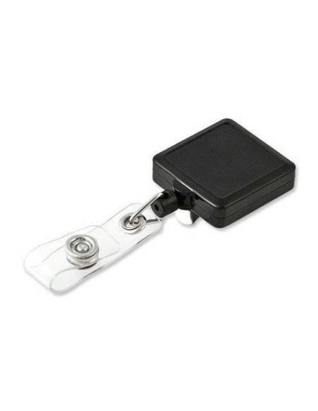 KEY-BAK Retract-A-Badge ID Square with Clip (0200-107)