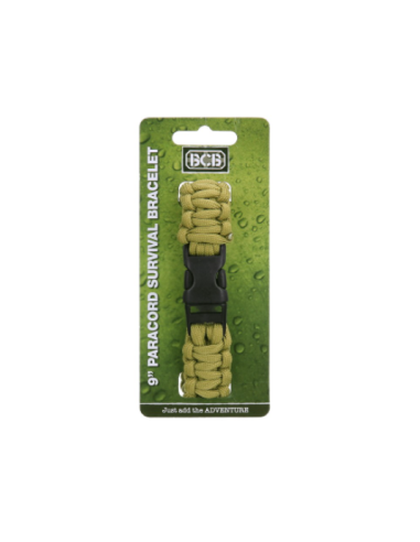 BCB paracord käepael 23cm (erinevad värvid)