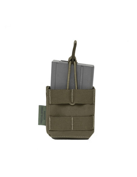 Warrior Single 7.62 x 51 mm Open Short Mag Pouch (Ranger Green)