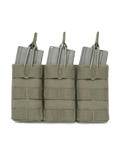 Warrior M4 TRIPLE Open Mag Pouch (various colours)