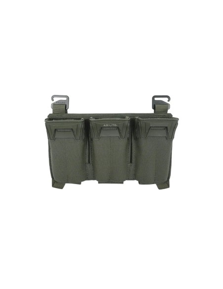 Agilite Pincer™ Placard Multi-Caliber Triple Mag Pouch (various colours)