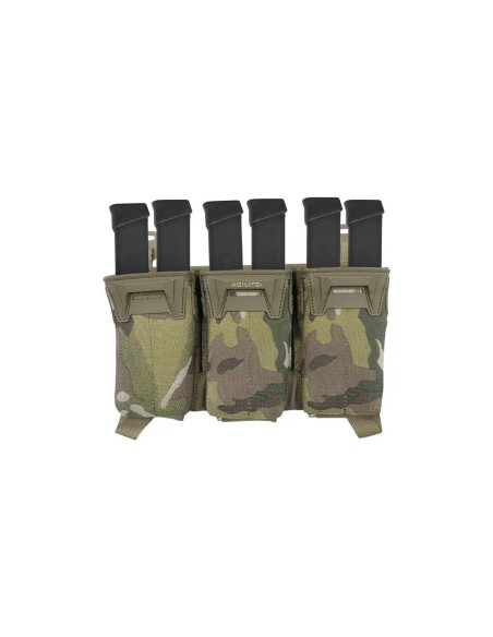 Agilite Pincer™ Placard Multi-Caliber Triple Mag Pouch (various colours)