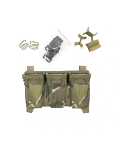 Agilite Pincer™ Placard Multi-Caliber Kolmekordne Salvetasku (erinevad värvid)