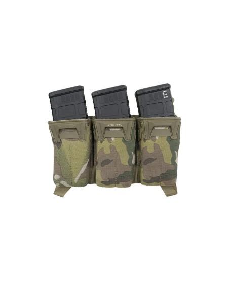 Agilite Pincer™ Placard Multi-Caliber Triple Mag Pouch (various colours)