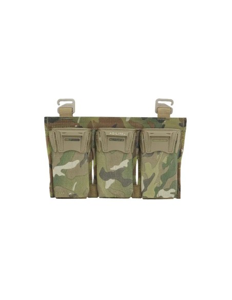 Agilite Pincer™ Placard 5.56 Triple Mag Pouch (various colours)