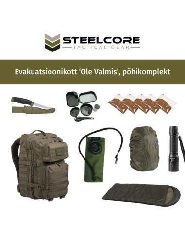 Steelcore evakuatsioonikott 'Ole Valmis'...