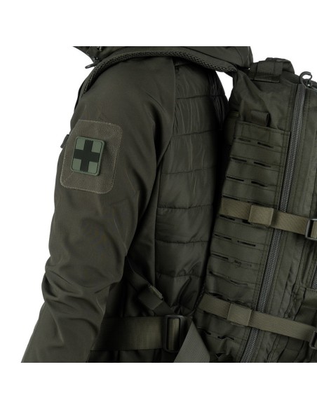 Red Cross PVC Patch (Green / Forest)